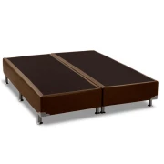 Cama Box Queen - Base Dupla