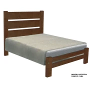 Cama Casal Madeira Robust