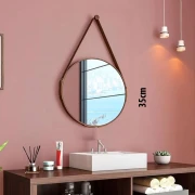 Espelho Castanheira 35cm LUXO