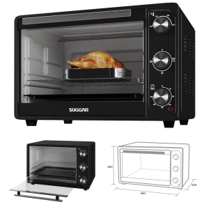 Forno Elétrico de Bancada 50L Suggar 220V - C/ Timer e Grill