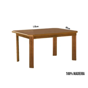 Mesa 100% Madeira 2022 - 4 Lugares