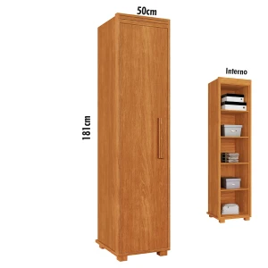 Multiuso Malta 1 Porta 100% MDF - c/ pés de fabrica